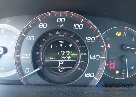 2014 Honda Accord Sport z USA, uszkodzony, nr VIN 1HGCR2F53EA186752